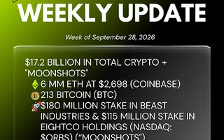 BitMine possède désormais 6 millions d'ETH, dont 5,07 millions sont en staking